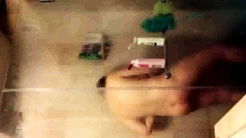 Spying on Stepmom showering and masturbating