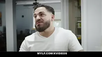 Gorgeous Blonde MILF (Casca Akashova) Fucks Cute Stud XMas - MYLF