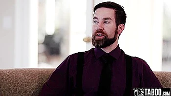 Anna De Ville - Full-bosomed Gold Digger Fucks Bf And Stepdad