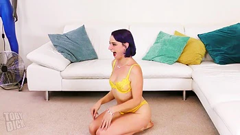 Blue Haired Cutie Annabel Lee Gets Banged By Lusty Toby Dick