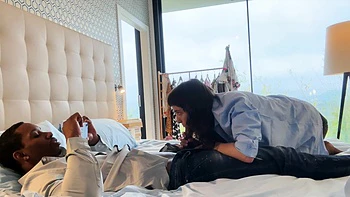 A big black cock for the hot brunette Paulita Pappel