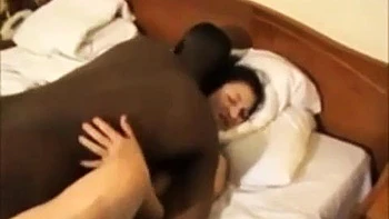 Amateur Interracial Sex 9: Blowjob, Doggy  Missonary Porn