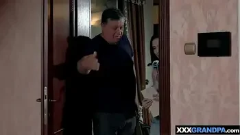 Petite Nikki Fox nasty vacancy on grandpas old cock