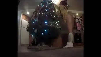 CUMMING FOR CHRISTMAS, BUSTY TEEN AMATEUR, SEXY FUCK