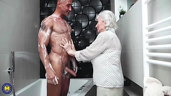 Posh Milf And Old Granny Fuck Boys