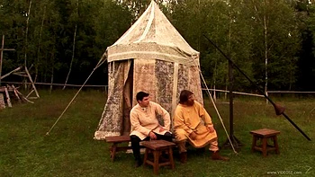 Xcalibur-3 the-lords-of-sex-scene1: Blowjob, Cowgirl  Missonary Porn