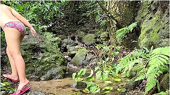 Pinay Cooking Wild Ferns And Sex In The Riverside - Viral Single Mom Outdoor