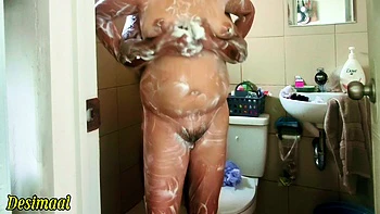 Desi Bhabhi Taking Bath With Husbands Younger Stepbrother