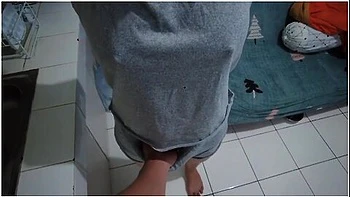 Indo Terbaru Ngewe Pacar Cantik Lagi Cuci Piring