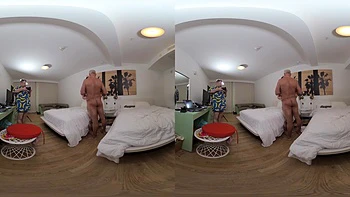 Cuckold Sugardaddy Watches Sugarbaby Double Pussy Penetrated