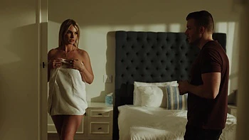 Rachael Cavalli gets her fake boobs covered with cum