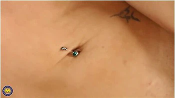 Redheaded Milf Puts Her Book Down To Play With Her Shaved Pussy