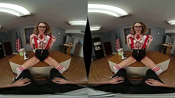 Curly: Blowjob, Doggy  Cowgirl VR Porn