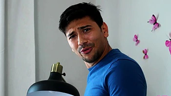 Brunette babe hottie sandwiched hardcore