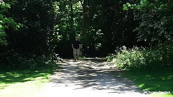 Awesome busty babes Yasmina Khan and Frances Bentley love FFM