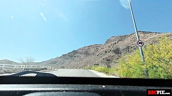 Cutie with round ass Cecelia Taylor impaled by huge black wiener