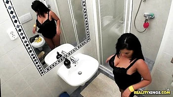 Aesthetic busty brunette Jasmine Black rammed by massive dick