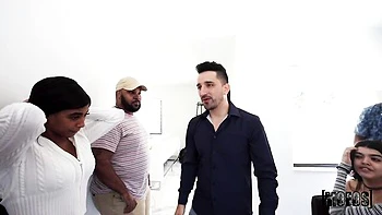 Astonishing sex in the cowgirl pose with a big-bottomed ebony Kay Kay