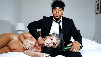 Cheating sexy blonde with big boobs GiGi Dior needs a black dick