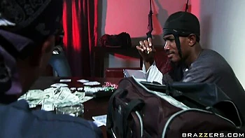 Hard doggy style fuck with a silicone tits brunette Juelz Ventura