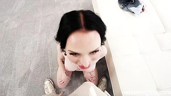 Lusty doll with round bottom Chicago impaled by massive cock