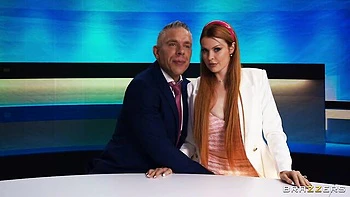 Good and bitchy redhead Elly Clutch is fucking with her lovely boss