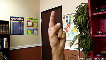 Classroom hardcore fuck with a cum-swallowing Tabitha Stevens