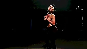 Submissive busty blonde Krissy Lynn screwed by her lovely master