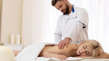 Awesome doggy style fuck with a bitchy blonde chick Molly Cute