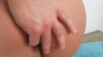 Passionate dildo masturbation with a long-legged Adrienne