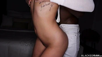 Intensive interracial with a big-bottomed brunette Amirah Adara