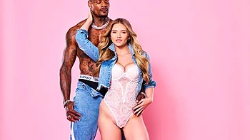 Angelic interracial anal fuck with a hot whitey Angie Faith