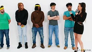 Cherie Deville and Alexis Fawx fuck with two massive sausages