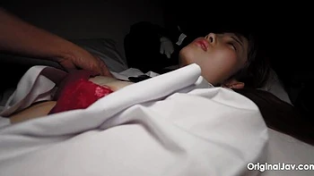 Gorgeous doggy style fuck with a long-legged Asian girlfriend