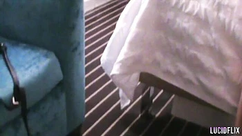 Beautiful doggy style fuck with a long-legged brunette Megan Mistakes