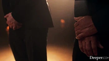 Kazumi and Connie Perignon are enjoying interracial dick-riding