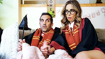 Lusty chick Millie Morgan likes intensive doggy style penetration