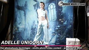 Explosive Adelle Unicorn and Adelle - bravomodels smut - Bravo Models