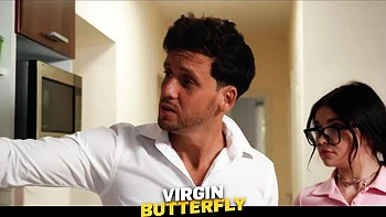 VIP 4K featuring Alex Charger and Virgin Butterfly's rimming scene