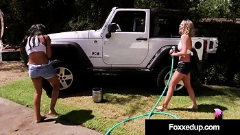 Shy Love and Jenna Foxx's lesbians clip by Foxxed Up