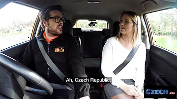 Public sex with striking Ryan Ryder and Nikky Dream from Czech XXX