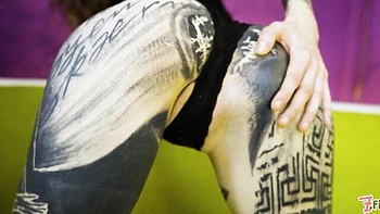 Fingering clip with promiscuous Anuskatzz from Dirty Dreaz