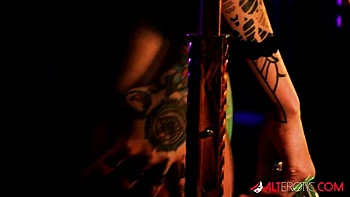 Lesbian trailer with modest TigerLilly from AltErotic