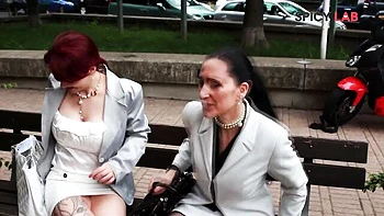 Stunner Mary Rider and Luna Dark - handjob sex - Spicy Lab