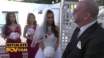 itsPOV - Wedding night fuck foursome with Gianna Dior, Kristen Scott and Jade Kush