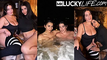 Awesome Sarah Arabic and Roxie Sinner - lingerie xxx - Mr Lucky Life