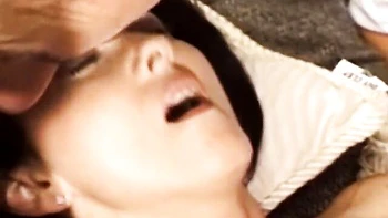 Facial porn with so hot minx from Screw My Wife Club