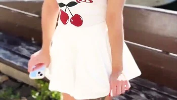 Smiling Cara and Cara's swallow xxx