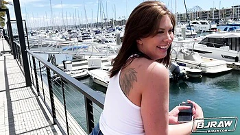 Sexual Leah's brown hair sex