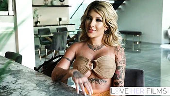 Love Her Films featuring Kitana Montana and Dan Damage's titty fuck video